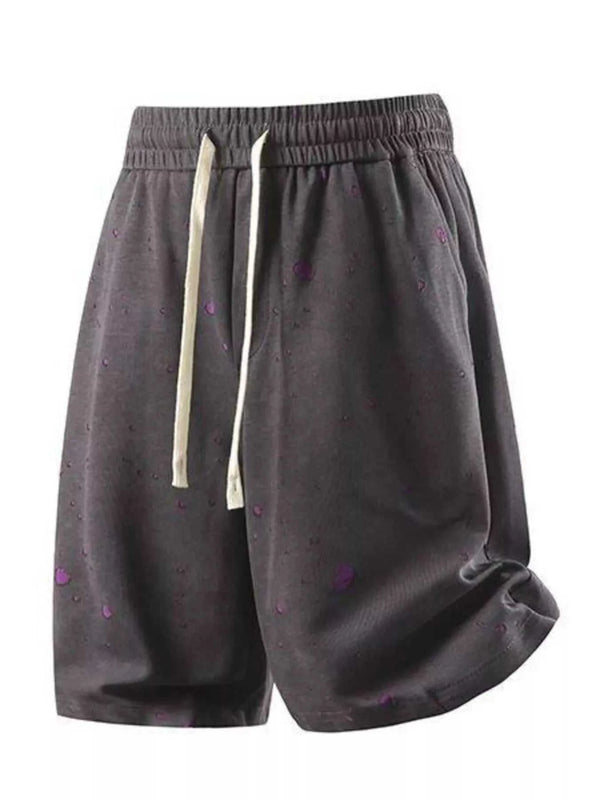 Men's Plus Size Casual Drawstring Elastic Waist Shorts 100400050590578 58 Affordable Fashion Under $100 Jerry's Apparel 