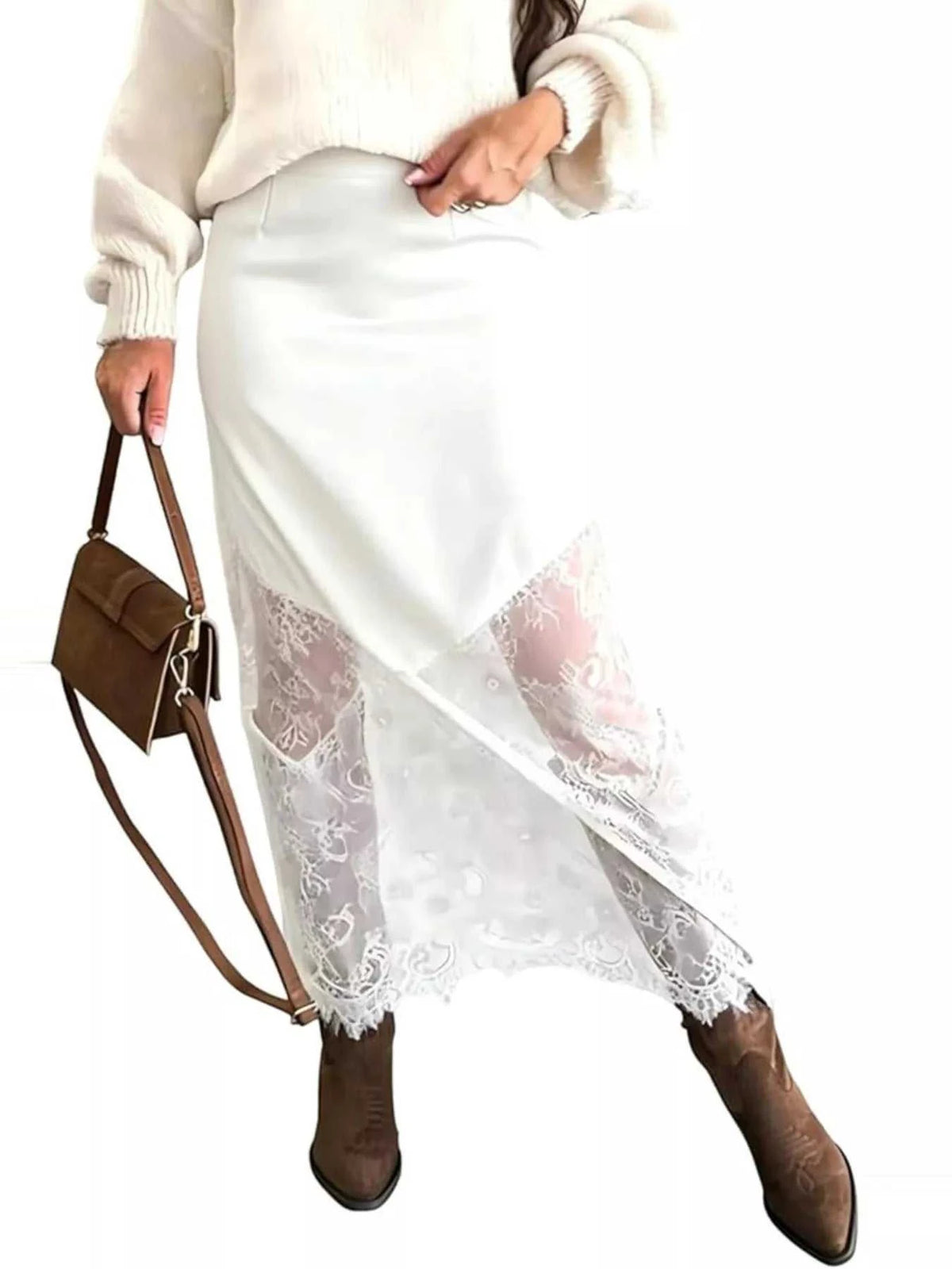 Lace Trim Skirt 100100670167128 24 Gifts for Her Jerry's Apparel 