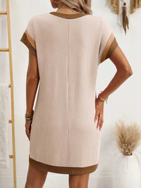 Round Neck Short Sleeve Mini Dress 100100619871757 33 Affordable Fashion Under $100 Jerry's Apparel 