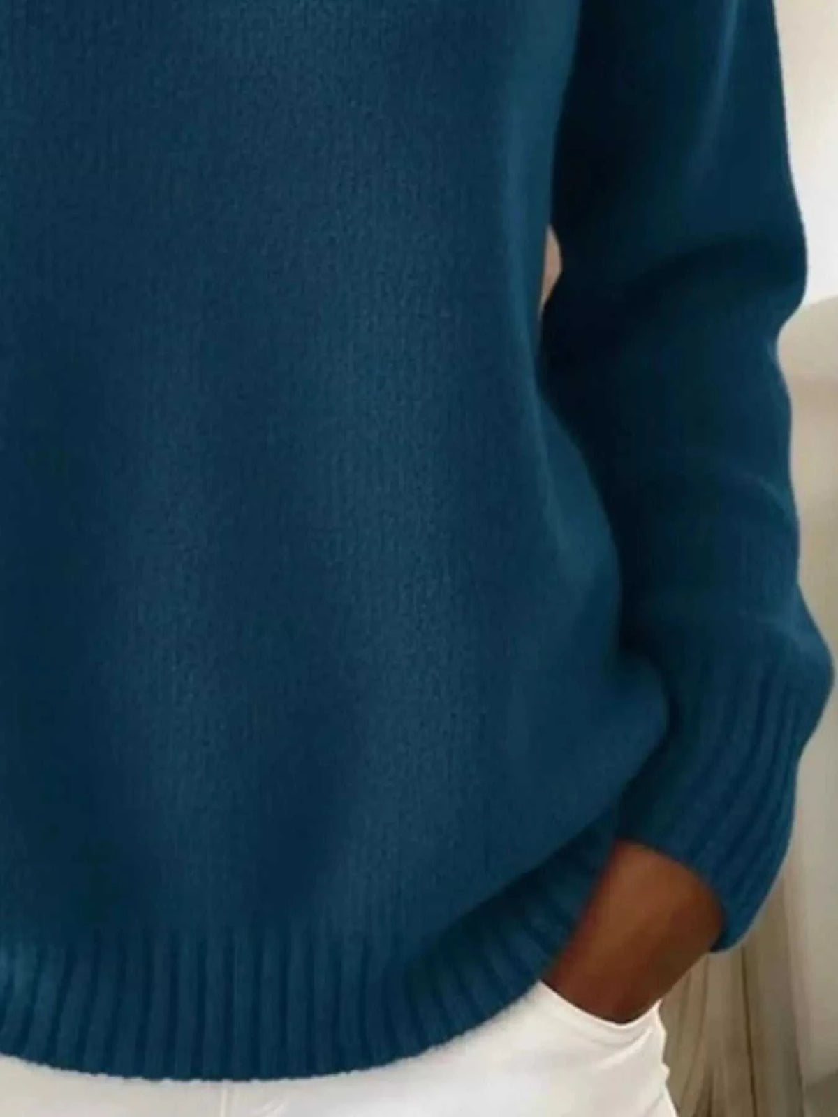 Full Size Button Detail Dropped Shoulder Sweater Plus Size 101002359418175 39 Affordable Fashion Under $100 Jerry's Apparel 