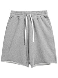 Men's Plus Size Drawstring Shorts