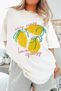 Easy Peasy Lemon Squeezy Graphic Tee 100100852556586 30 Affordable Fashion Under $100 Jerry's Apparel 
