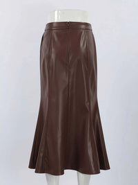 Slit Mermaid Midi Skirt 100100884632830 49 Affordable Fashion Under $100 Jerry's Apparel 
