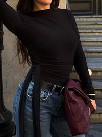 Mock Neck Long Sleeve T-Shirt 101001620854252 35 Affordable Fashion Under $100 Jerry's Apparel 