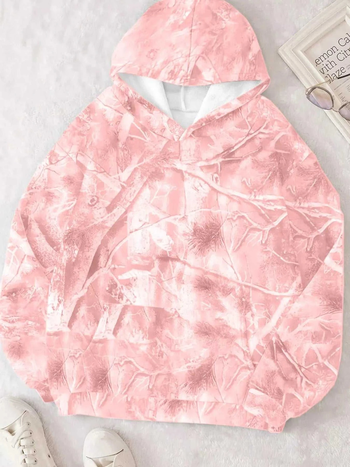 Kangaroo Pocket Long Sleeve Hoodie 100100266021499 39 Affordable Fashion Under $100 Jerry's Apparel 