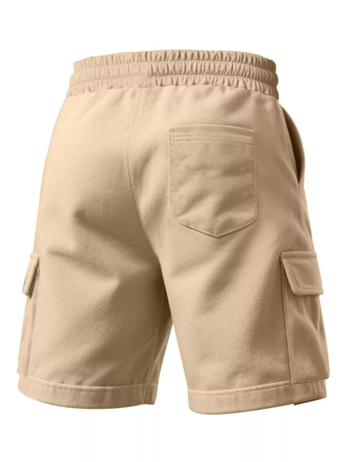 Men's Full Size Drawstring Pocketed Shorts Plus Size 100400590409807 27 Affordable Fashion Under $100 Jerry's Apparel 