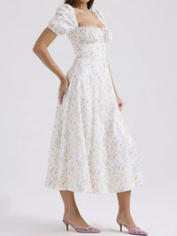 Floral Spaghetti Straps Midi Dress 101001005550846 56 Affordable Fashion Under $100 Jerry's Apparel 