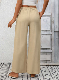 Drawstring High Waist Wide Leg Pants 100100990618349 39 Affordable Fashion Under $100 Jerry's Apparel 