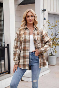 Casual Plaid Long Sleeve Shirt 100100836351743 38 Affordable Fashion Under $100 Jerry's Apparel 