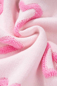 Heart Shape Bubble Sleeve Baggy Sweater 100100868213065 63 Affordable Fashion Under $100 Jerry's Apparel 