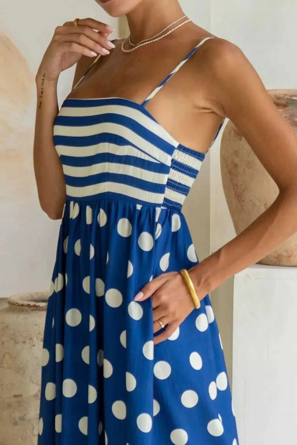 Polka Dot Square Neck Cami Dress 100100205741170 31 Gifts for Her Jerry's Apparel 