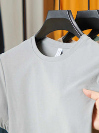 Men's Plus Size Round Neck Short Sleeve T-Shirt 100400688072393 23 Affordable Fashion Under $100 Jerry's Apparel 