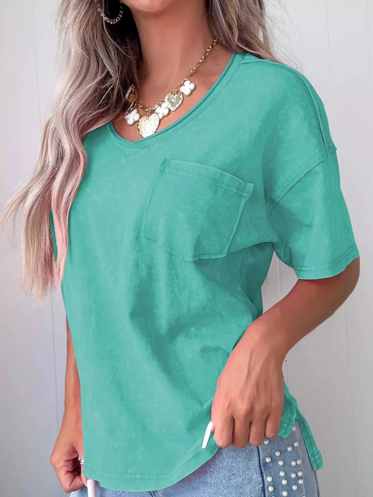 Cotton Mineral Wash T Shirt 100100476785682 47 Affordable Fashion Under $100 Jerry's Apparel 