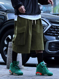 Men's Full Size Cargo Shorts with Drawstring Waist Plus Size 100400558150756 44 Affordable Fashion Under $100 Jerry's Apparel 