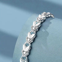 925 Sterling Silver Chain Bracelet 100500448251438 76 Affordable Fashion Under $100 Jerry's Apparel 