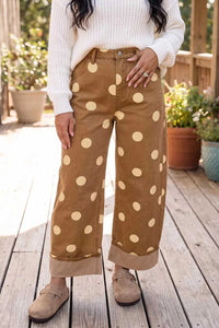 Polka Dot Wide Leg Jeans 100100652241333 69 Affordable Fashion Under $100 Jerry's Apparel 