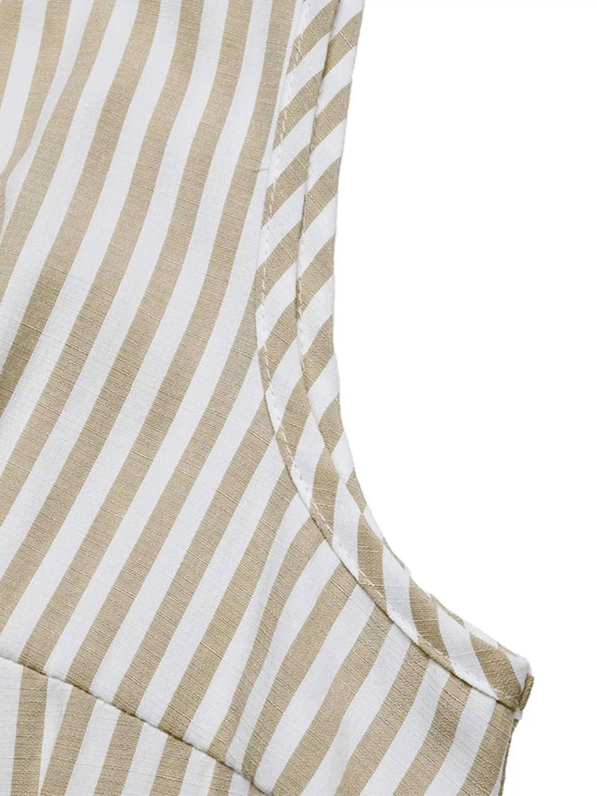 Striped Button-Front Wide Leg Jumpsuit 100100799181861 44 Affordable Fashion Under $100 Jerry's Apparel 