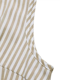 Striped Button-Front Wide Leg Jumpsuit 100100799181861 44 Affordable Fashion Under $100 Jerry's Apparel 