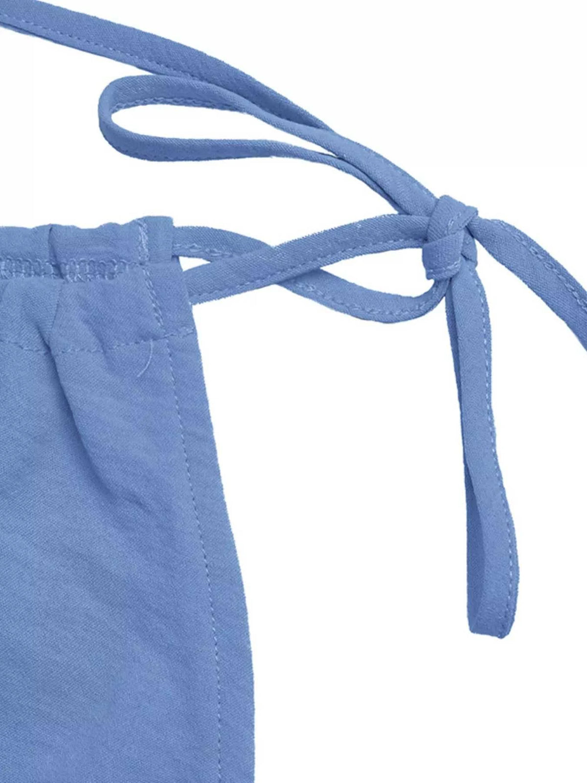 Tie Strap Wide Leg Casual Jumpsuit 100100301095680 32 Affordable Fashion Under $100 Jerry's Apparel 