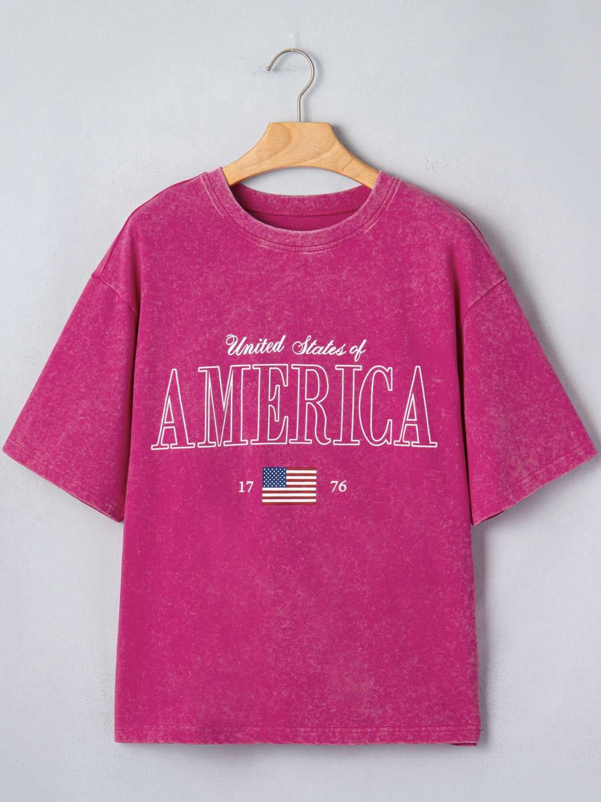 AMERICA 1776 Graphic Mineral Wash Cotton Tee 100100545113586 45 Affordable Fashion Under $100 Jerry's Apparel 