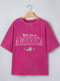AMERICA 1776 Graphic Mineral Wash Cotton Tee 100100545113586 45 Affordable Fashion Under $100 Jerry's Apparel 
