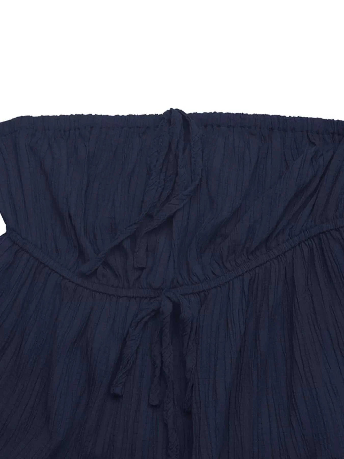 Textured Tube Top & Wide Leg Pants Set 100100753073770 41 Affordable Fashion Under $100 Jerry's Apparel 