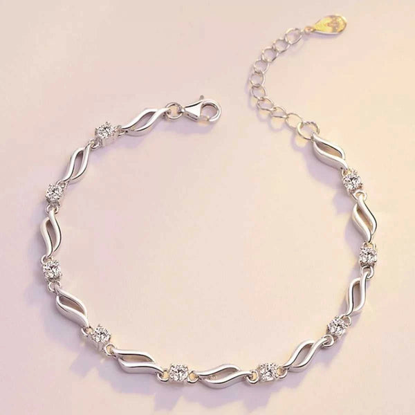 925 Sterling Silver Bracelet 100500426492595 80 Affordable Fashion Under $100 Jerry's Apparel 
