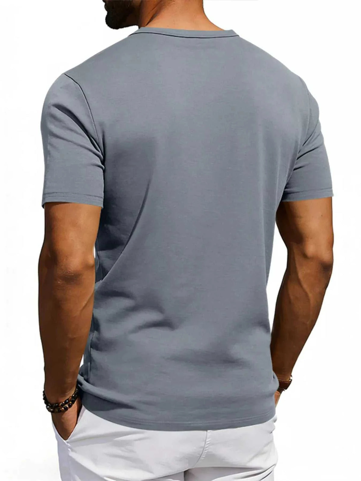 Men's Full Size Casual Henley T-Shirt with Pocket Plus Size 100400796832194 23 Affordable Fashion Under $100 Jerry's Apparel 