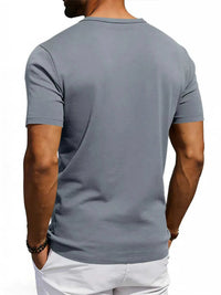 Men's Full Size Casual Henley T-Shirt with Pocket Plus Size 100400796832194 23 Affordable Fashion Under $100 Jerry's Apparel 