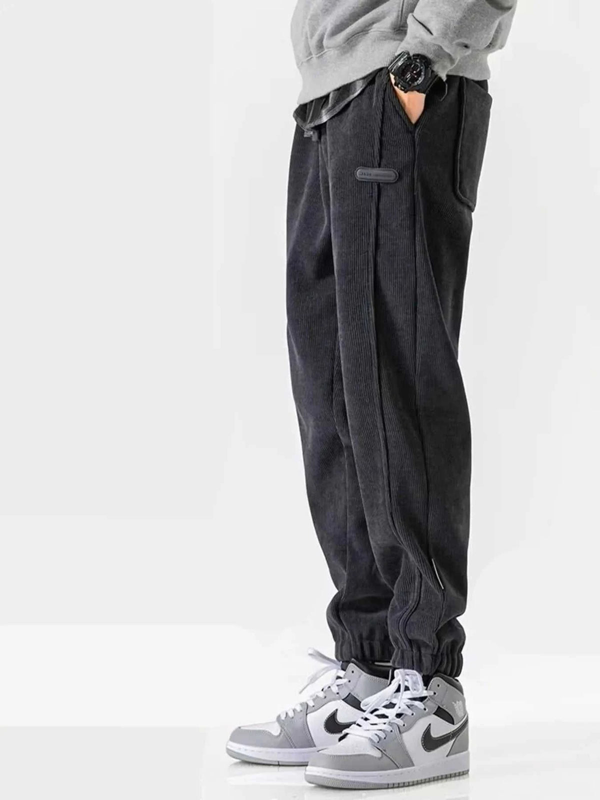 Men's Plus Size Drawstring Loose Fit Joggers 100400530366916 34 Affordable Fashion Under $100 Jerry's Apparel 