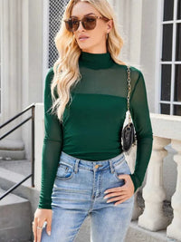 Lovelet Mock Neck Long Sleeve Top 100100702645890 33 Affordable Fashion Under $100 Jerry's Apparel 