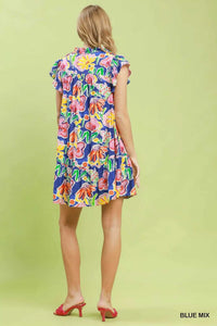 Umgee Floral Ruffle Mini Dress 100100739881046 60 Affordable Fashion Under $100 Jerry's Apparel 