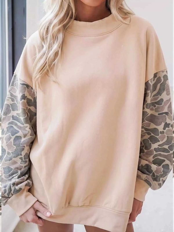 Camouflage Long Sleeve Sweatshirt 101001176365393 61 Affordable Fashion Under $100 Jerry's Apparel 