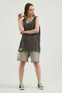 Men's Round Neck Wide Strap Tank