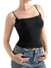Lace Trim Cami Top 100100194437345 21 Affordable Fashion Under $100 Jerry's Apparel 