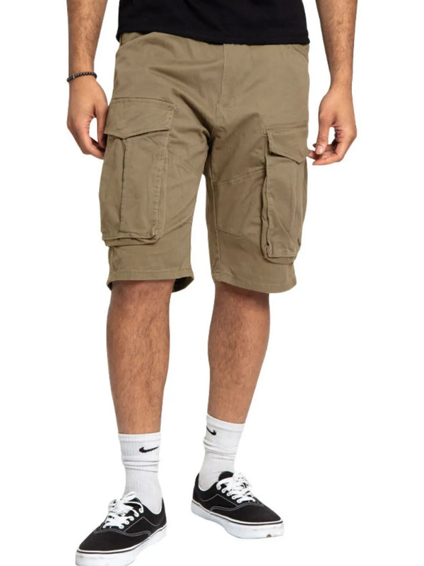 Men's Full Size Cargo Bermuda Shorts Plus Size