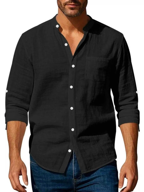 Men's Full Size Button Up Long Sleeve Shirt Plus Size 100400079736642 30 Affordable Fashion Under $100 Jerry's Apparel 