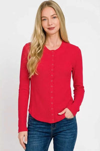 Zenana Double Knit Snap Button Shirts 100100521691952 28 Affordable Fashion Under $100 Jerry's Apparel 