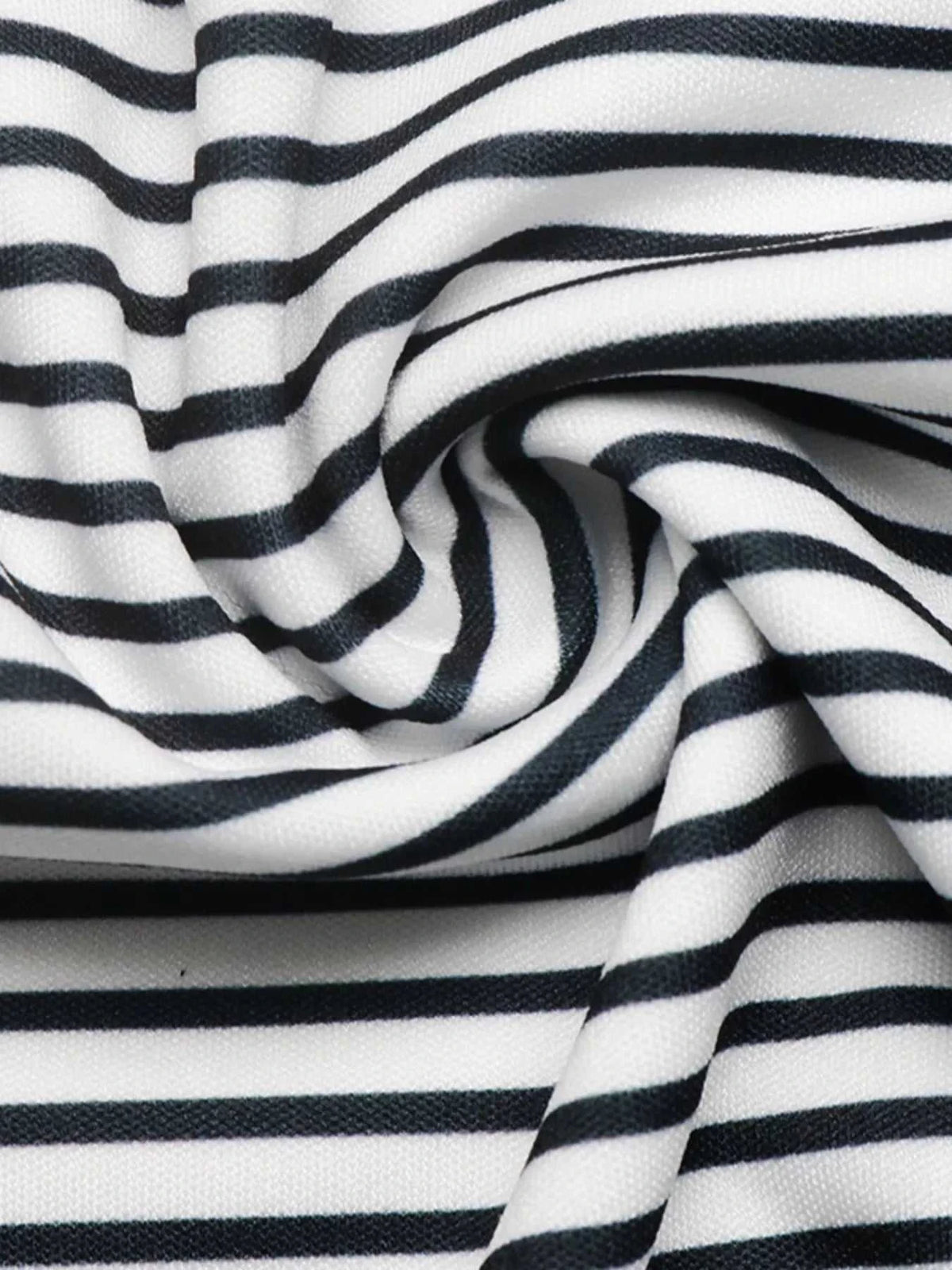 Classic Striped Crew Neck T-Shirt 100100609256431 26 Women's T-shirts Affordable Fashion Under $100 Jerry's Apparel 