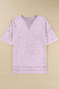 Half Sleeve Round Neck T-Shirt