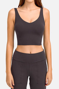 Millennia Deep V-Neck Crop Sports Bra 100100684956780 24 Affordable Fashion Under $100 Jerry's Apparel 