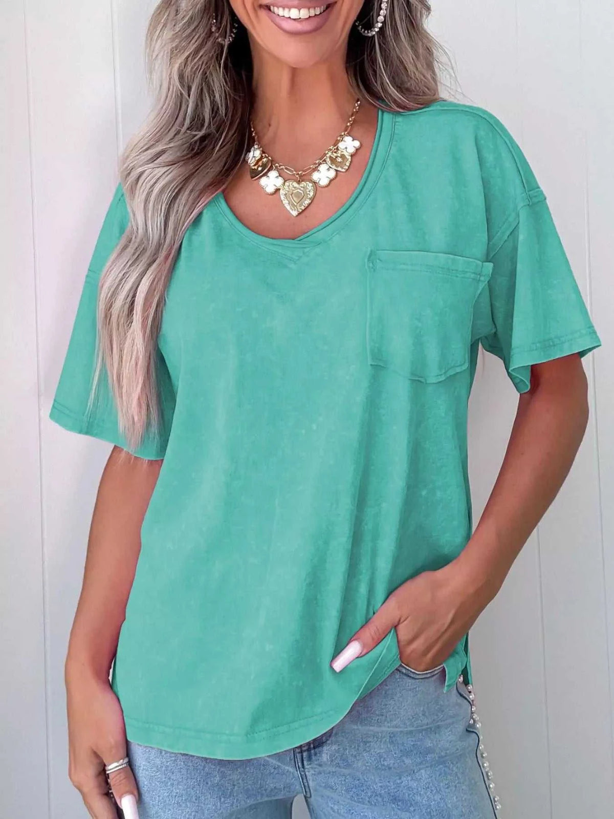 Cotton Mineral Wash T Shirt 100100476785682 47 Affordable Fashion Under $100 Jerry's Apparel 