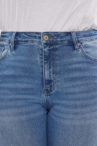 Full Size Cat's Whiskers High Waist Jeans