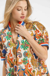 Umgee Jacquard Abstract Print Mini Dress 100100853331349 51 Affordable Fashion Under $100 Jerry's Apparel 