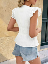 Bow Front Cap Sleeve Blouse 100100821194695 30 Affordable Fashion Under $100 Jerry's Apparel 
