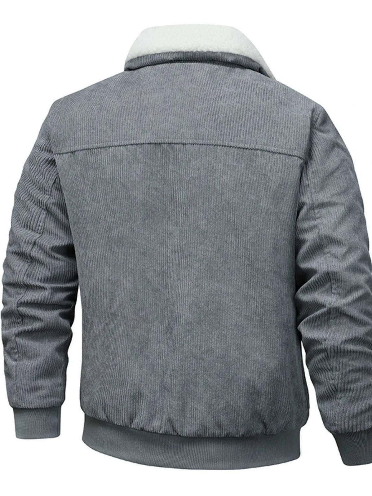 Men's Full Size Sherpa-Lined Corduroy Jacket Plus Size 100400669891949 79 Affordable Fashion Under $100 Jerry's Apparel 