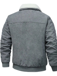 Men's Full Size Sherpa-Lined Corduroy Jacket Plus Size 100400669891949 79 Affordable Fashion Under $100 Jerry's Apparel 