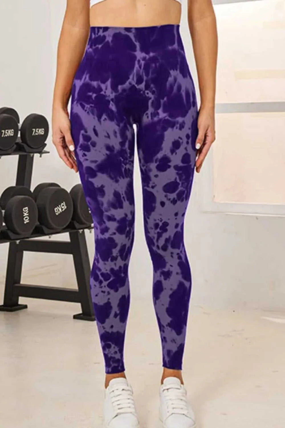 Tie-Dye High Waist Active Leggings 100100834231414 39 Affordable Fashion Under $100 Jerry's Apparel 