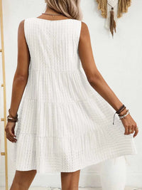 Plaid Round Neck Sleeveless Mini Dress 100100093541083 32 Affordable Fashion Under $100 Jerry's Apparel 