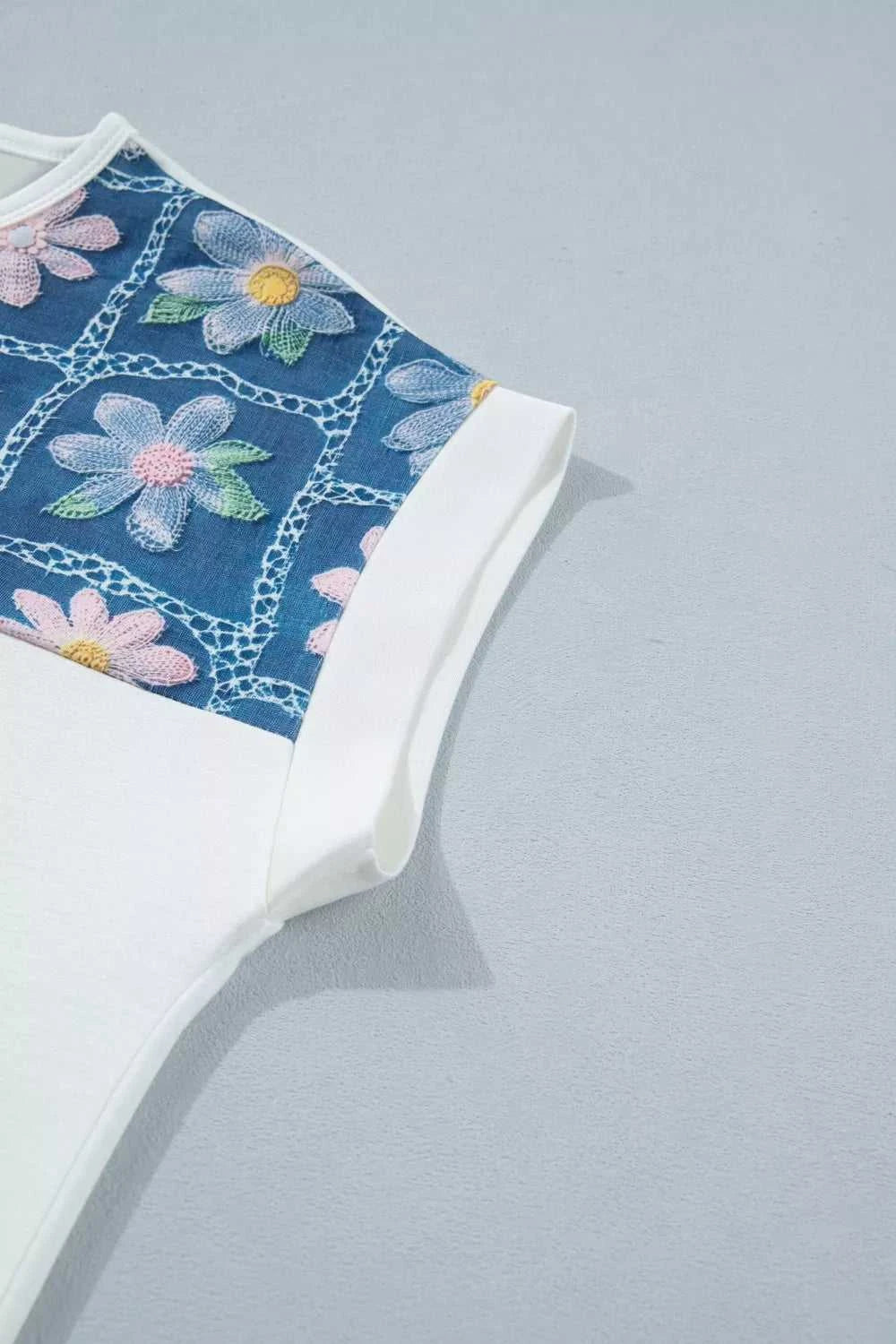 Floral Short Sleeve T-Shirt 100100614801878 27 Affordable Fashion Under $100 Jerry's Apparel 